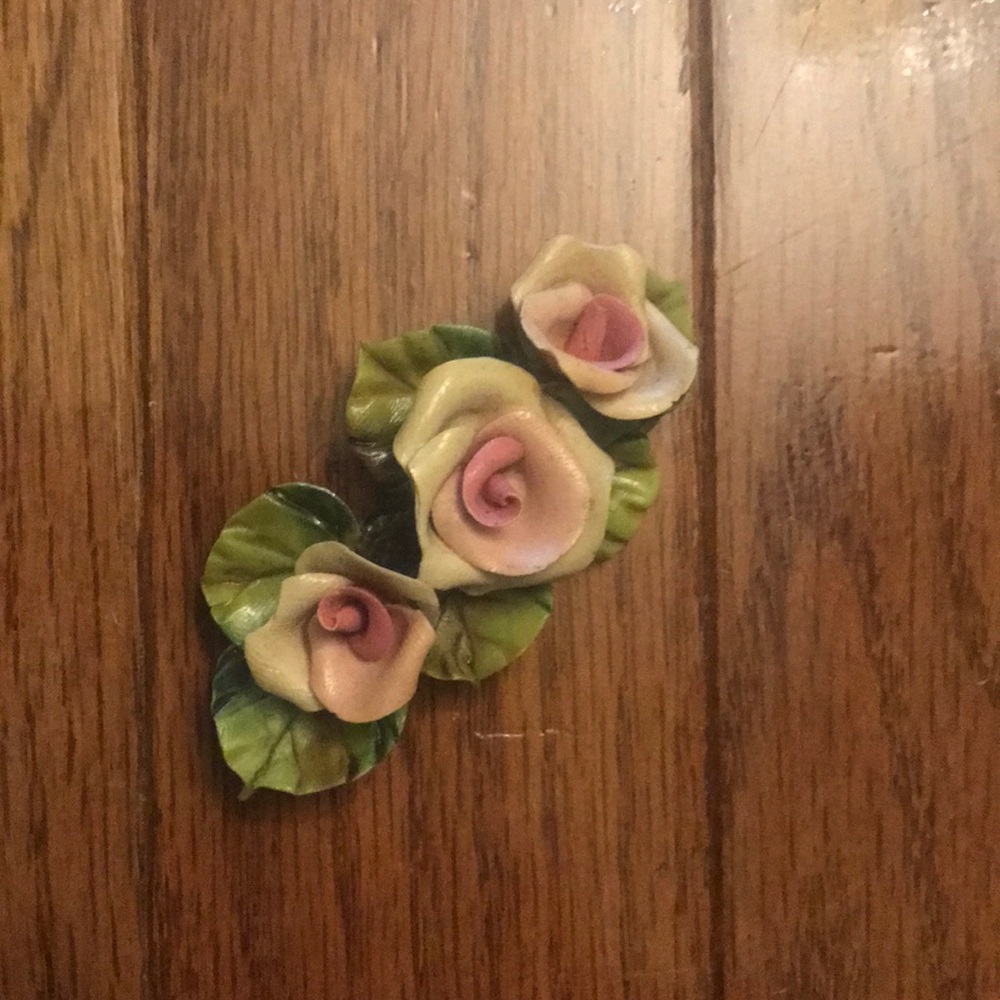 Vintage Floral Pin